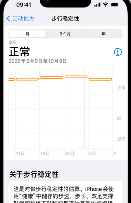 本号镇iPhone手机维修如何在iPhone开启'步行稳定性通知'