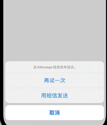 本号镇apple维修iPhone上无法正常发送iMessage信息